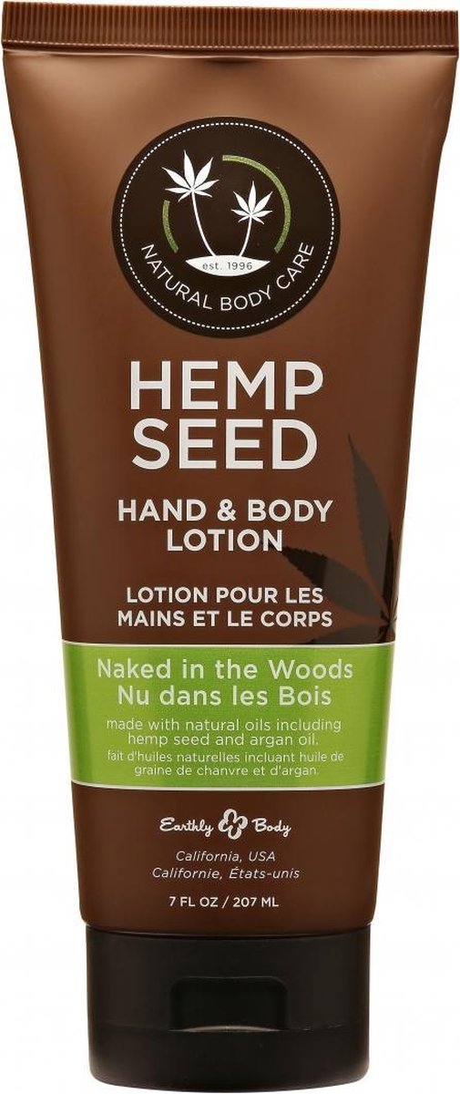 Naked in the Woods Hand and Body Lotion with White Tea and Ginge