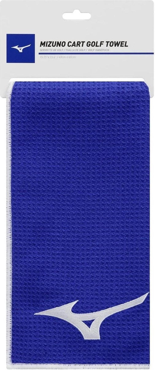 Mizuno Micro Fibre Towel Golfhanddoek blauw
