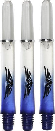 Shot Eagle Claw Duo Dartshafts - Clear - Blauw - In Between - (1 Set)