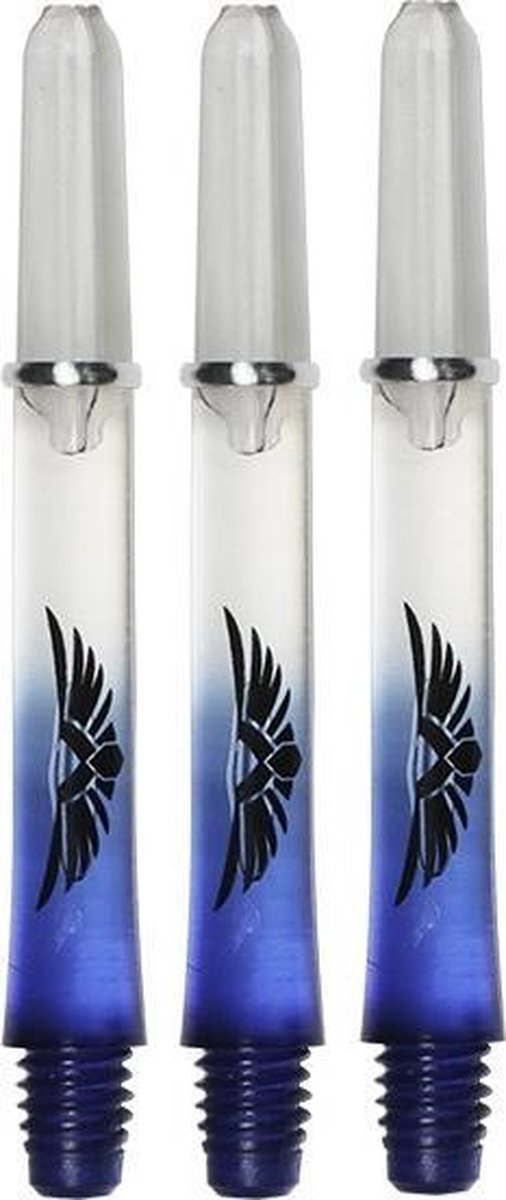 Shot Eagle Claw Duo Dartshafts - Clear - Blauw - In Between - (1 Set)