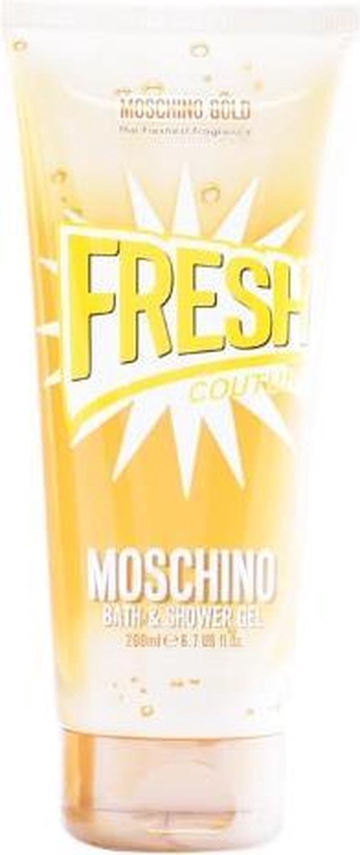 MULTI BUNDEL 5 stuks Moschino Fresh Couture Gold Bath And Shower Gel 200ml