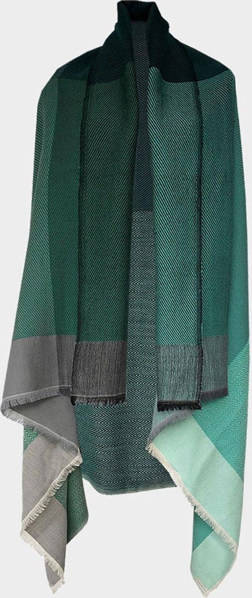 Cape infinity omslagdoek | poncho | 4 seizoenen | sjaal | handgemaakt | duurzaam | prachtige kleuren | multifunctioneel | zonder mouwen | Himalaya wol | super zacht