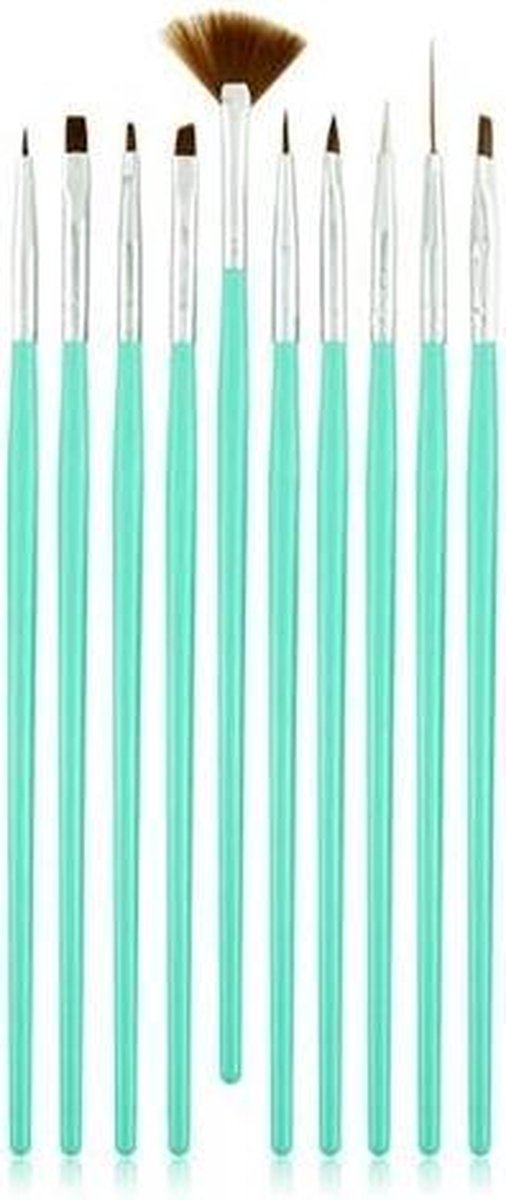 Neess Exclusive Nail Art Brush Kit 10pcs. #4069
