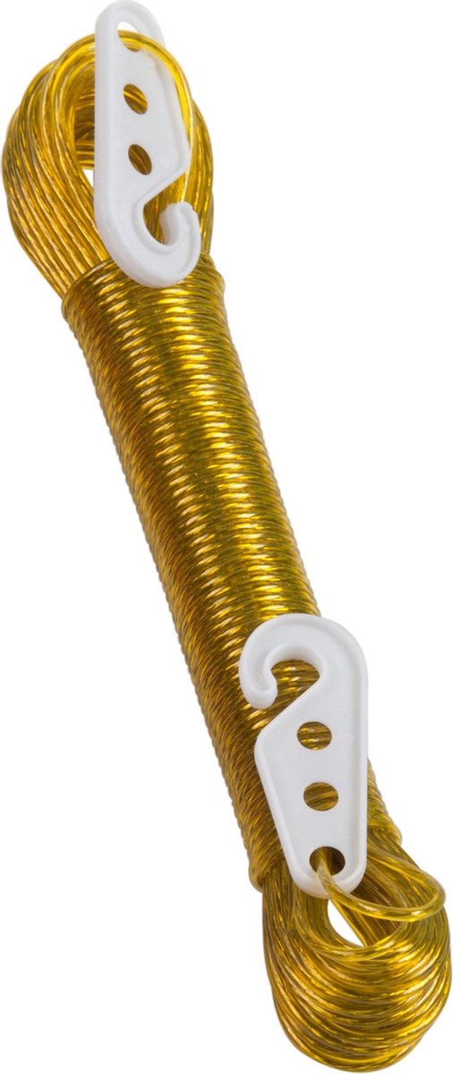 Lifetime Clean Waslijn 20 Meter Pvc Geel 3-delig