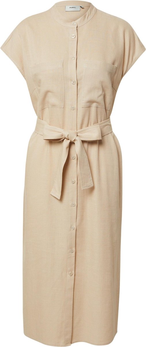 Moves blousejurk kolban Beige-L (40)