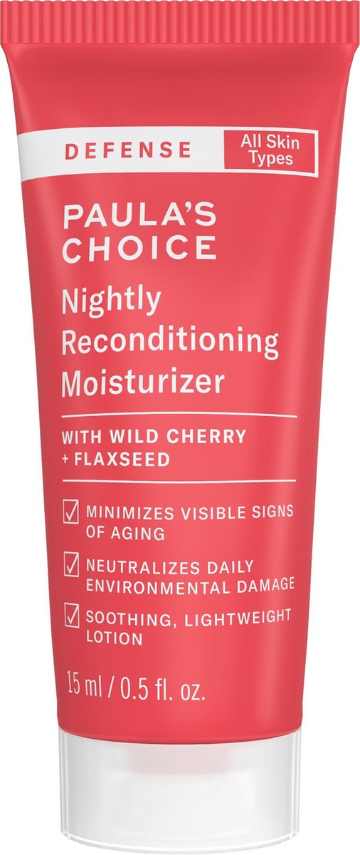 Paula's Choice Defense Lichte Nachtcrème met Peptiden - 15 ml