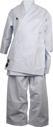 Arawaza Karatepak Amber Evolution Wkf Wit Meisjes Maat 165