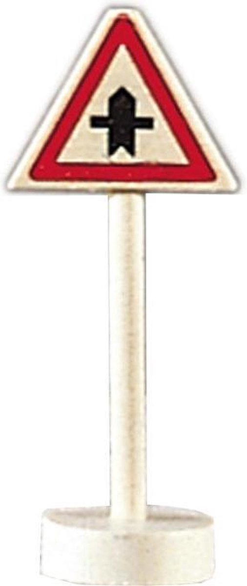 Glückskäfer Verkeersbord Voorrangsbord Hout 10 Cm