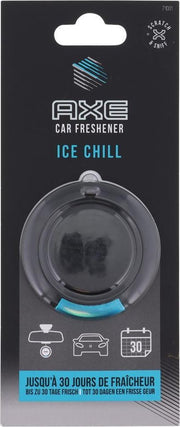 Axe auto luchtverfrisser - luchtverfrisser - axe - geur ice chill - Auto luchtverfrisser - 5 verschillende geuren - Zwart - | Zorgt voor een frisse geur in iedere auto | Auto verfrisser - Trendy design - Auto Luchtje - Geurverfrisser -