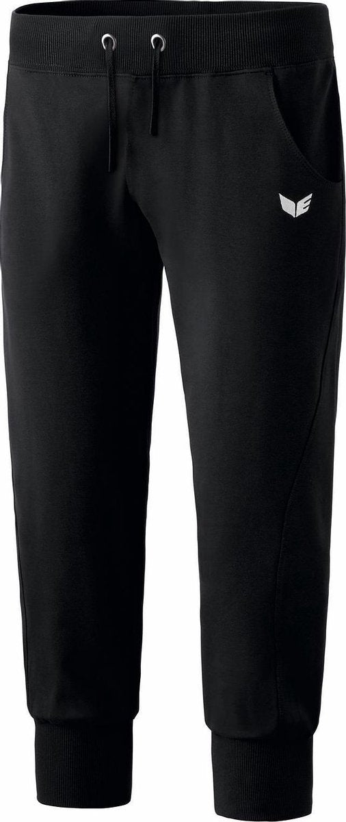Basics 3/4-Sweatbroek - Trainingsbroek - Vrouwen - Maat L - Zwart