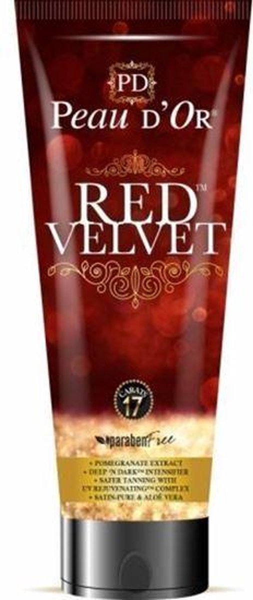 Peau d'Or Red Velvet Zonnebankcreme