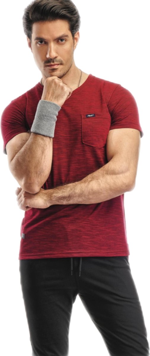 Embrator mannen Jogging set / Huispak rood/zwart maat M