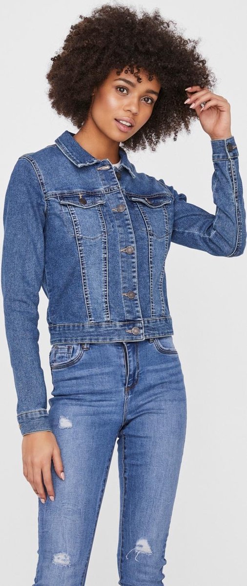 Noisy May NMDEBRA L/S DENIM JACKET NOOS Vrouwen Jas - Maat L