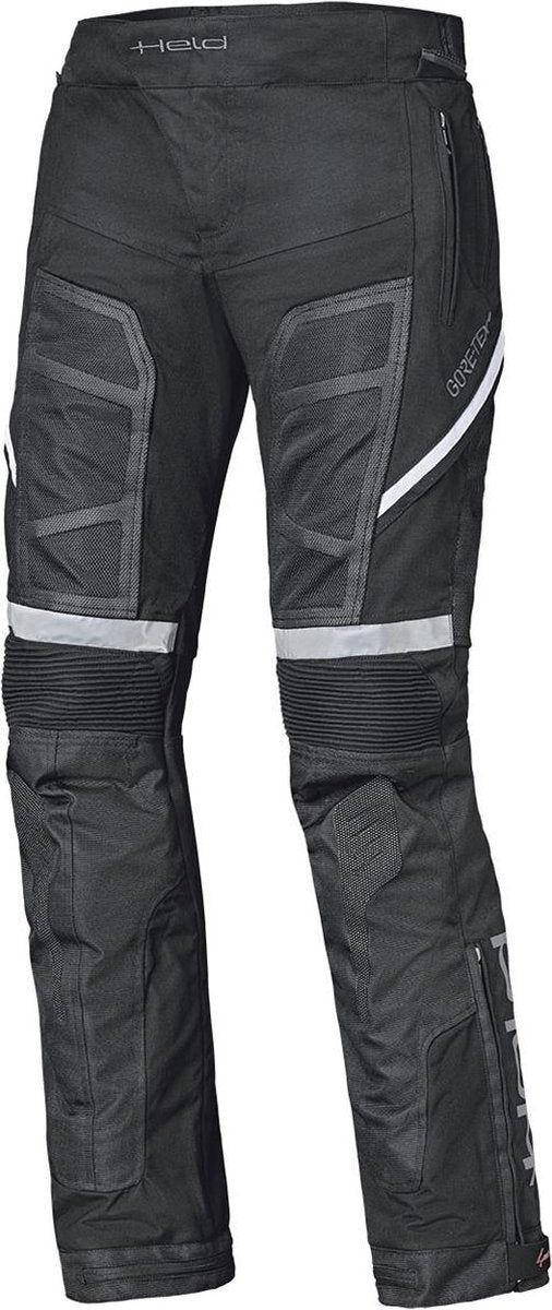 Held Aerosec Base Gore-Tex 2in1 Black White Textile Motorcycle Pants S