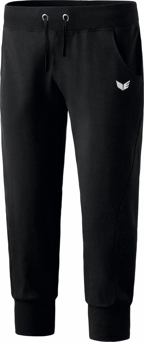 Basics 3/4-Sweatbroek - Trainingsbroek - Vrouwen - Maat M - Zwart