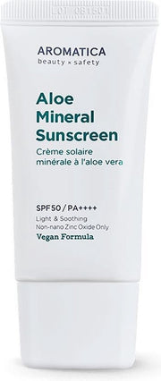 Aromatica Aloe Mineral Sunscreen SPF50 PA++++ 50 ml