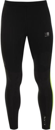 Karrimor X-Lite Hardloop Tight - Hardloopbroek - Heren - Zwart/Fluo geel - S
