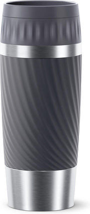 Tefal Travel Mug Easy Twist Thermobeker - Antraciet - 0