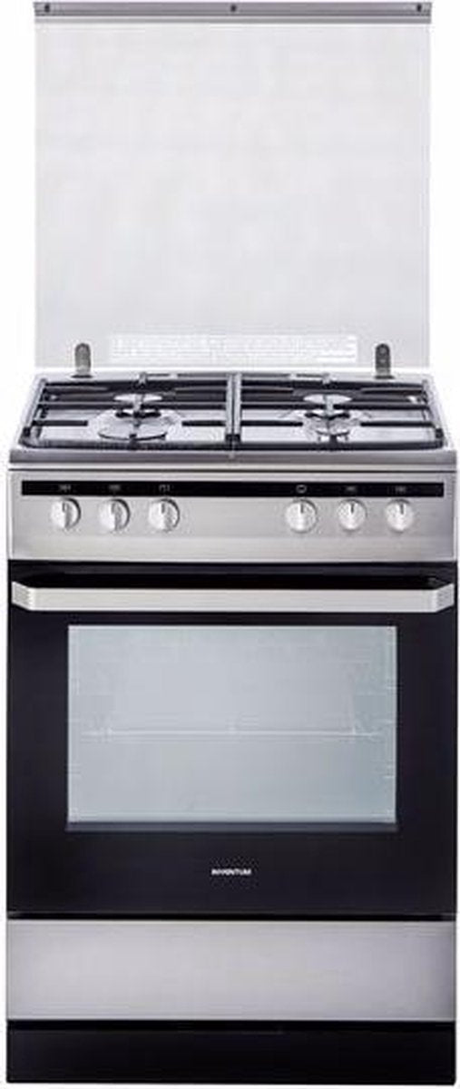 Inventum VFG6020GRVS - Gasfornuis - RVS