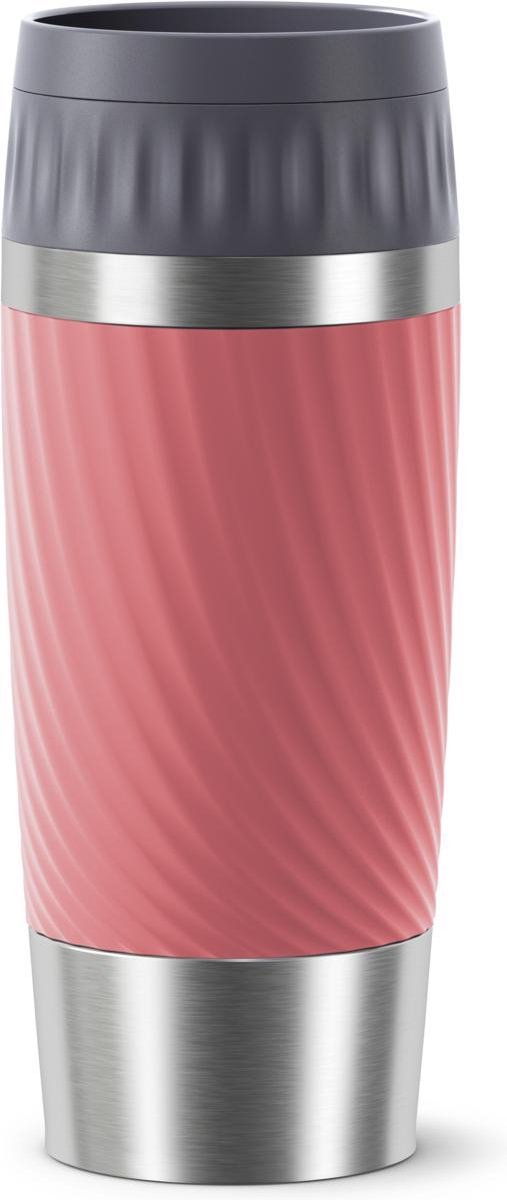 Tefal Travel Mug Easy Twist Thermobeker - Koraalrood - 0