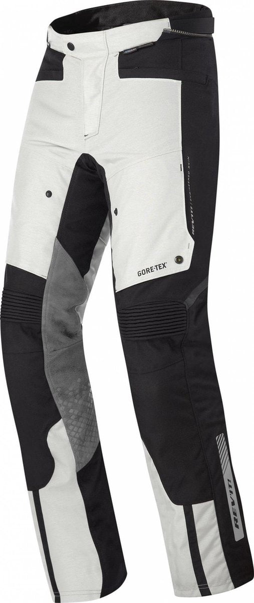 REV'IT! Defender Pro GTX Grey Black Textile Motorcycle Pants M