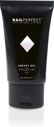 Sqeasy Poly Gel - Baby Boom Pink - Maak Acryl / Gel Nagels - Nail Perfect - 60gr