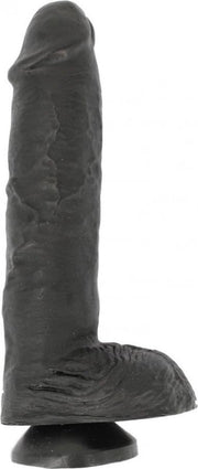 XXLTOYS - Sean - Dildo - Inbrenglengte 20 X 5.5 cm - Black - Uniek Design Realistische Dildo – Stevige Dildo – voor Diehards only - Made in Europe