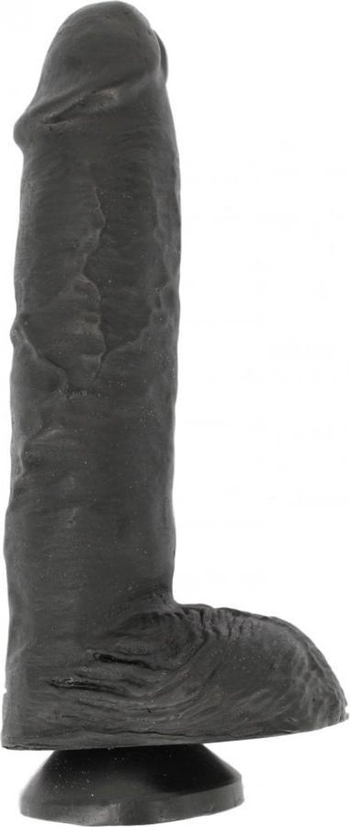 XXLTOYS - Sean - Dildo - Inbrenglengte 20 X 5.5 cm - Black - Uniek Design Realistische Dildo – Stevige Dildo – voor Diehards only - Made in Europe