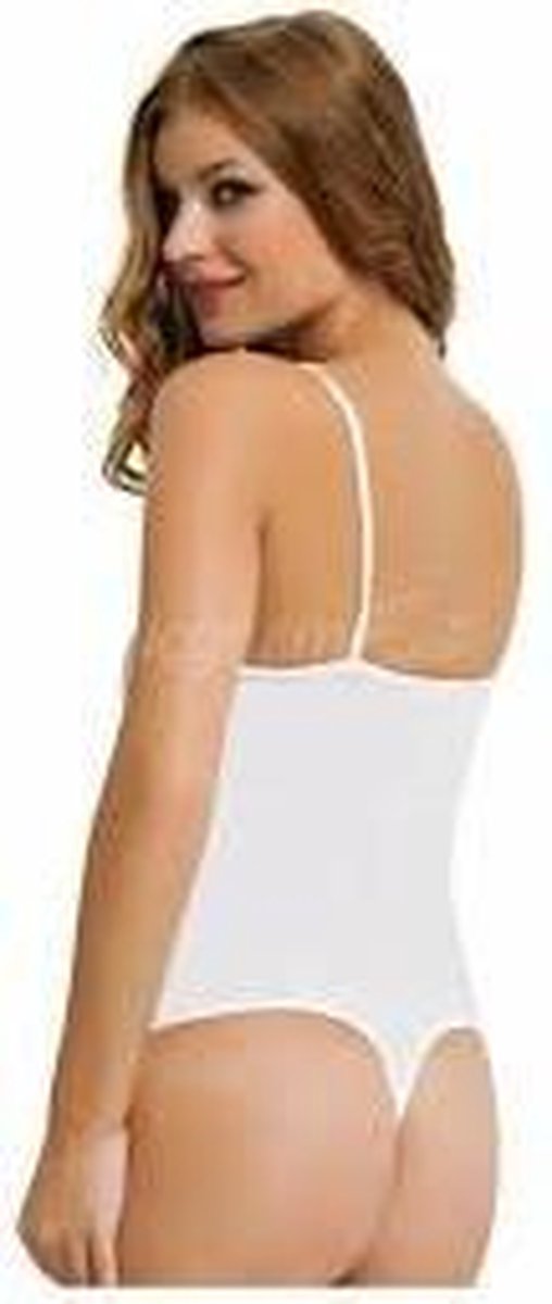 Stringbody - Spaghetti band - Wit- Maat L