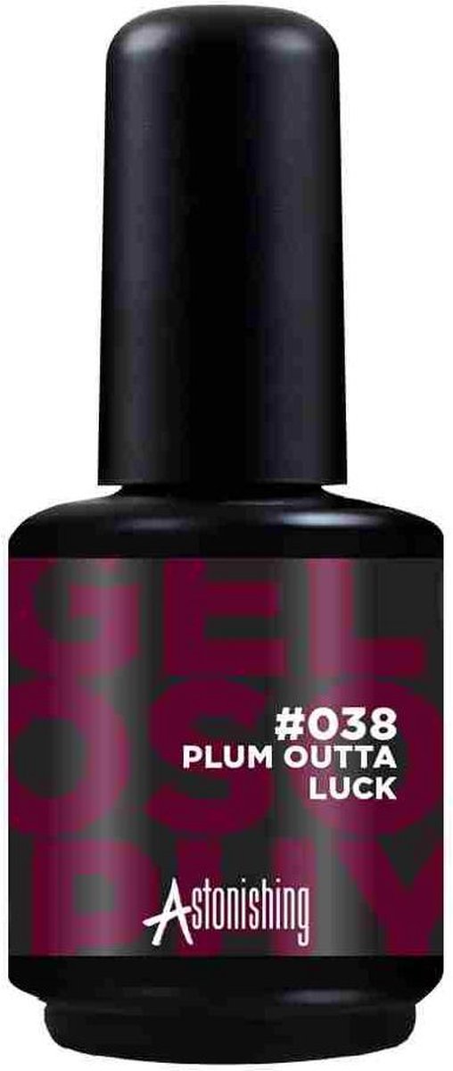 Astonishing Nails Gelosophy Nagellak #038 Plum Outta Luck 15ml