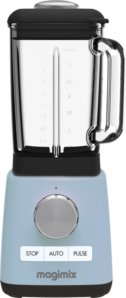 Magimix - Power Blender - 22.000 rpm - 30 jaar motorgarantie - 5 automatische programma's - IJsblauw