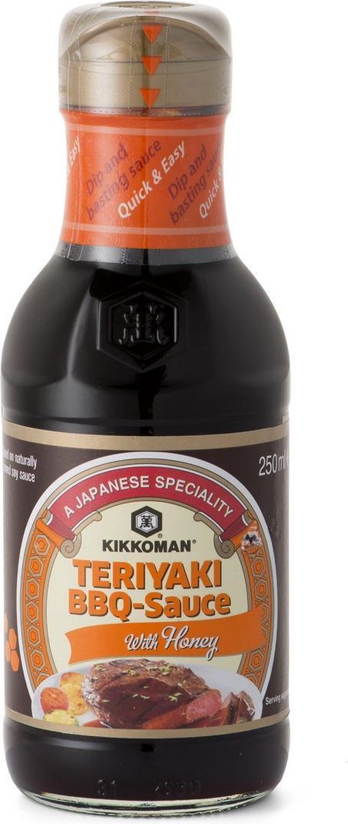 Kikkoman Teriyaki BBQ Honey (250 ml)