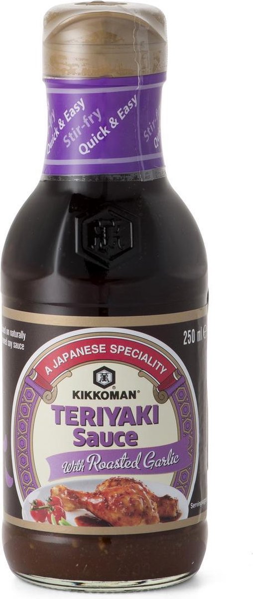 Kikkoman Teriyaki Roasted Garlic (250 ml)