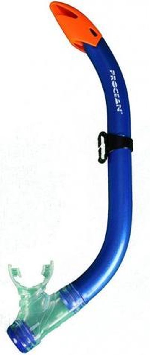 Junior snorkel blauw/oranje