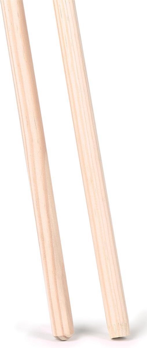 17x Borstelsteel uit hout
