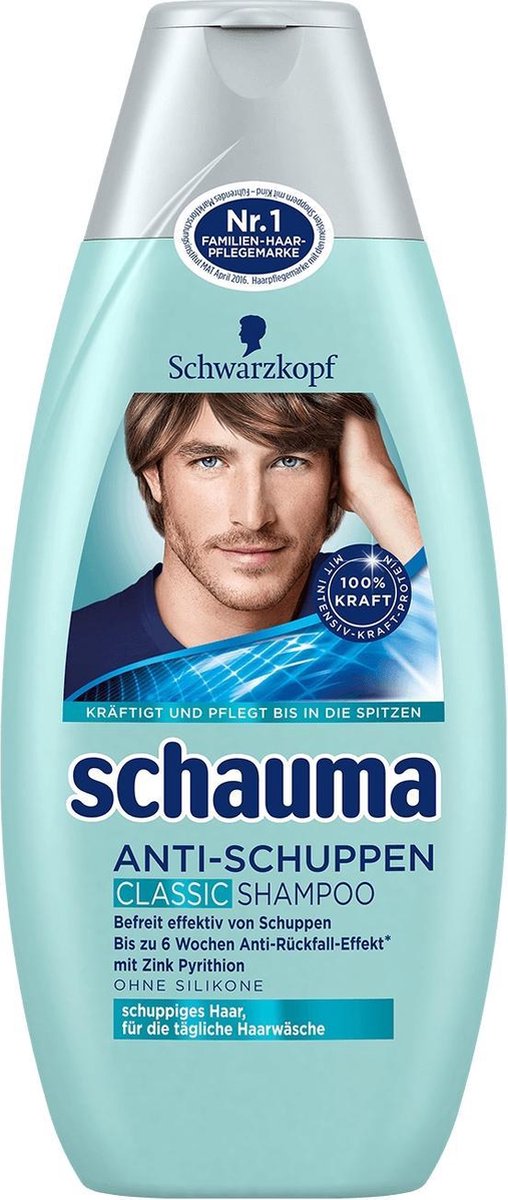 Schwarzkopf Schauma 1912120 Mannen Voor consument Shampoo 400ml shampoo