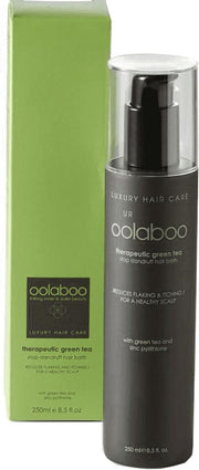 oolaboo therapeutic green tea stop dandruff hair bath - 250 ml