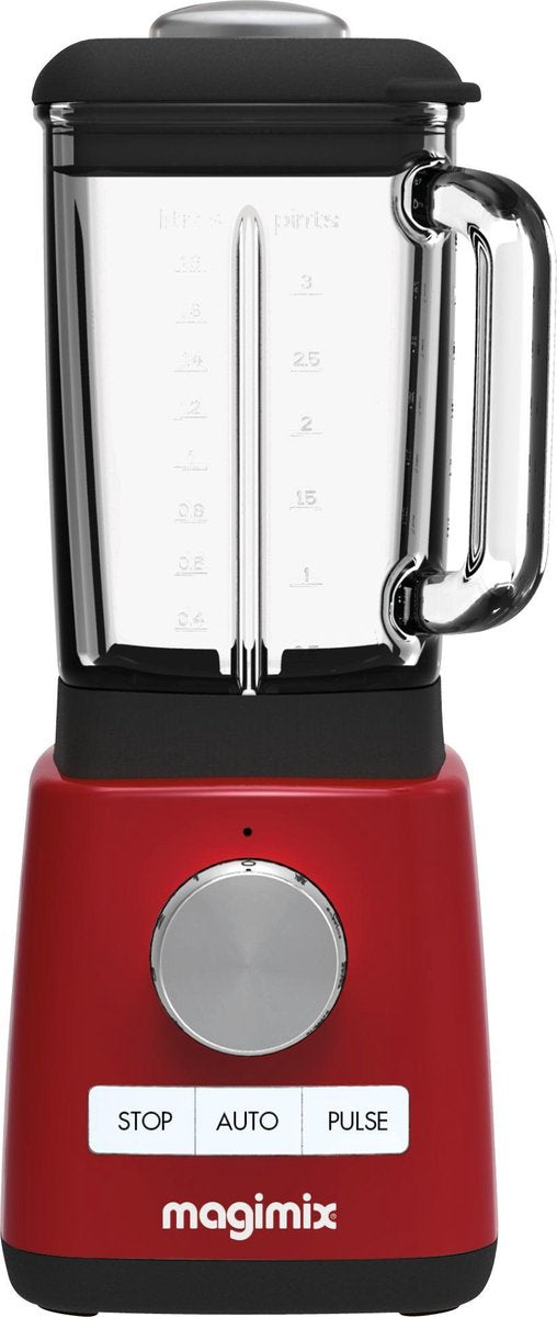 Magimix - Power Blender - 22.000 rpm - 30 jaar motorgarantie - 5 automatische programma's - Rood