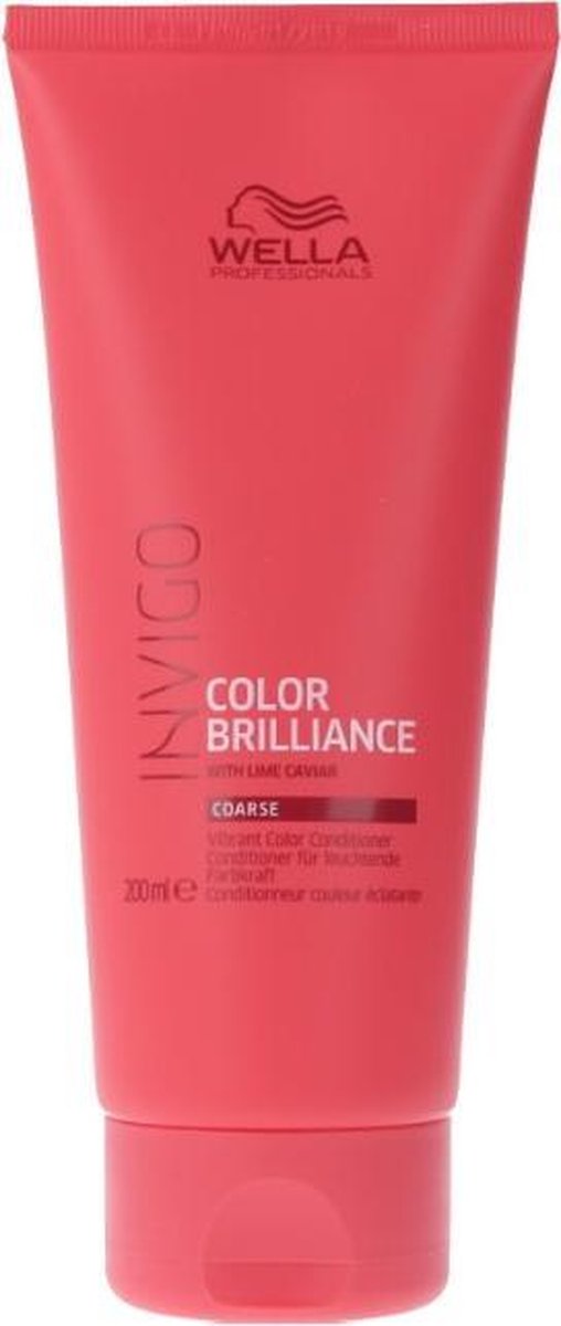 MULTI BUNDEL 4 stuks Wella Invigo Color Brilliance Vibrant Color Conditioner Coarse 200ml