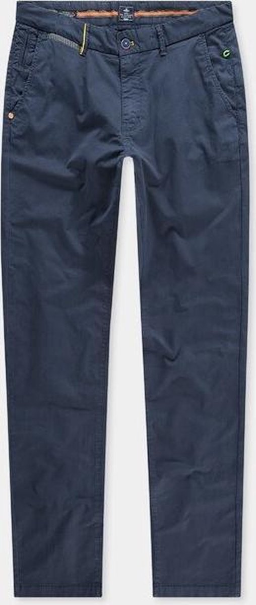 New Zealand Auckland Chino Napier Stretch Twill Summer Blauw (21AN626 - 303)