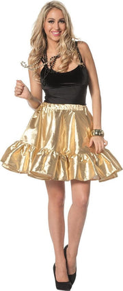 Show rok goud voor dame