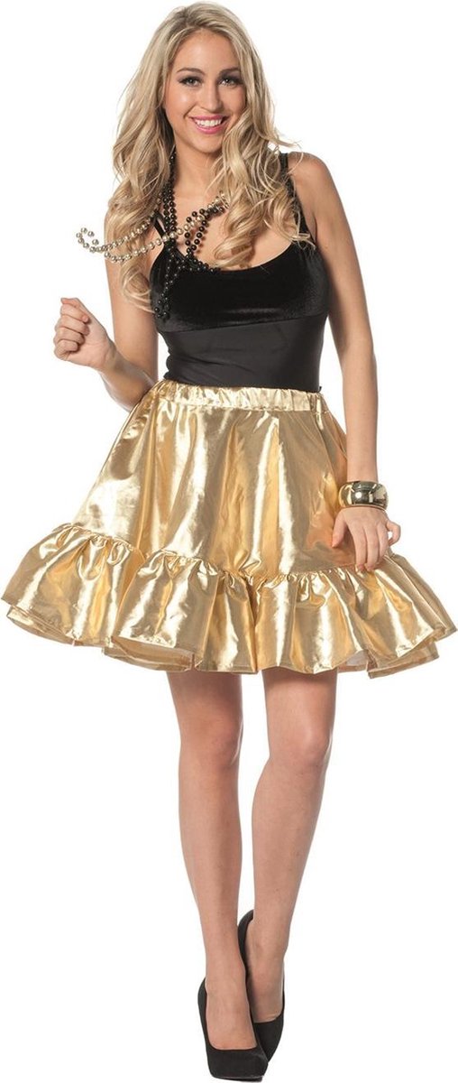 Show rok goud voor dame