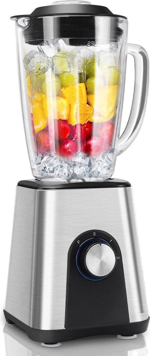 Blender - Igia Archy - 1.8 Liter - 1200 Watt - Zwart/Zilver - RVS