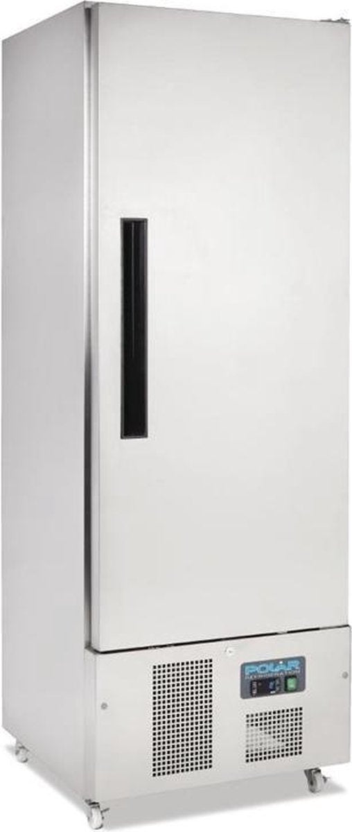 Polar 1-deurs slimline RVS koeling 440ltr