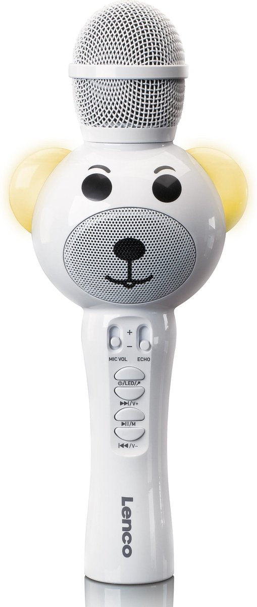 Lenco BMC-060 - bluetooth Karaoke micofoon met SD slot