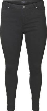 Vero Moda Curve Lora High Waist Dames Skinny Jeans - Maat XXL (52)