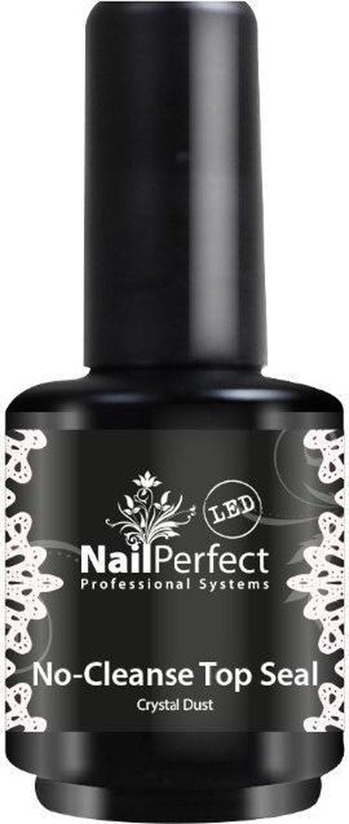 Nail Perfect No-Cleanse Top Seal Crystal Dust 15ml