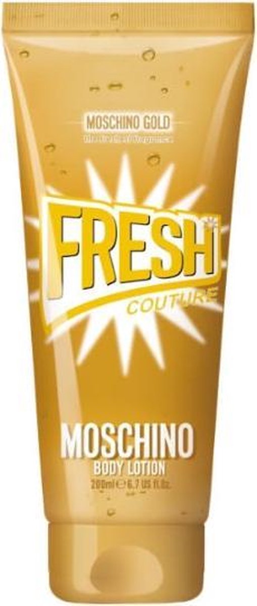 MULTI BUNDEL 2 stuks Moschino Fresh Couture Gold Body Lotion 200ml