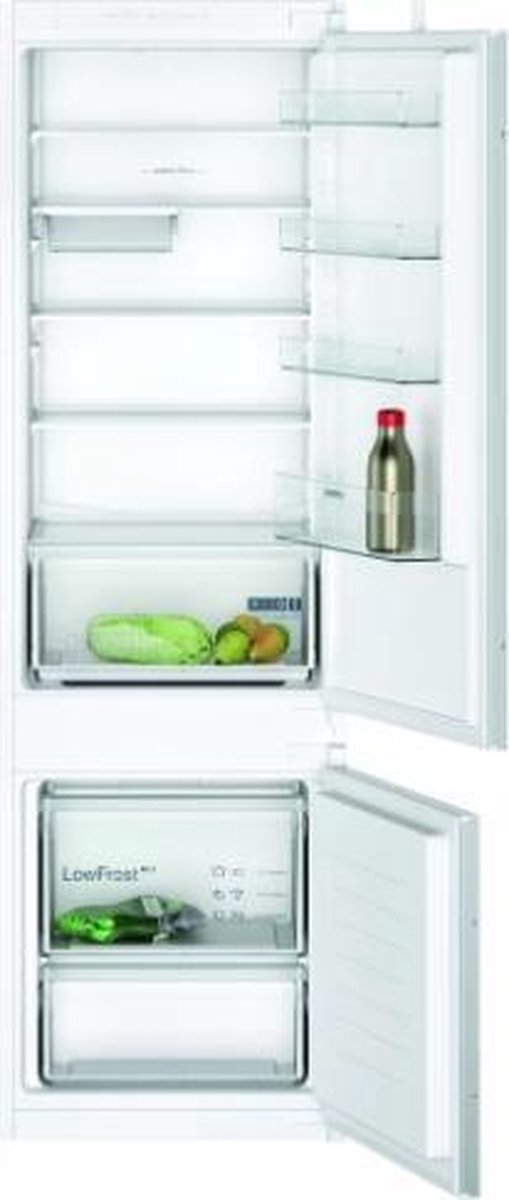 Siemens iQ100 KI87V5SF0 koel-vriescombinatie Ingebouwd 270 l E Wit