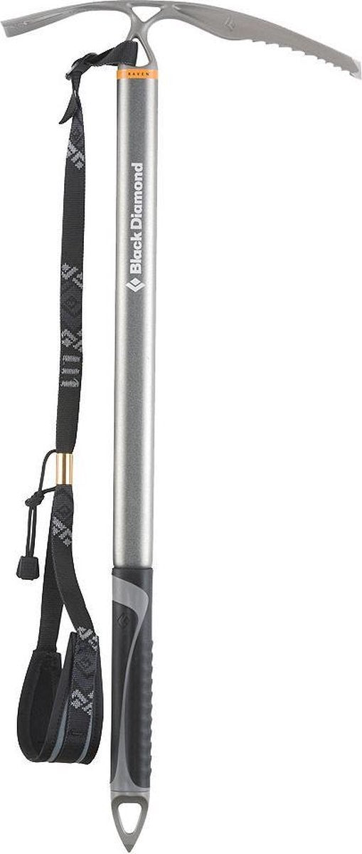 Black Diamond Raven Grip pickel met rubberen greep en pulslus 60 cm